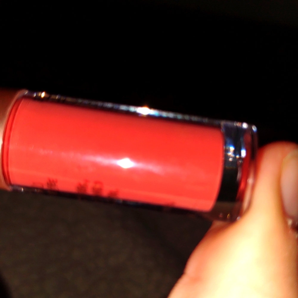 Red lipgloss